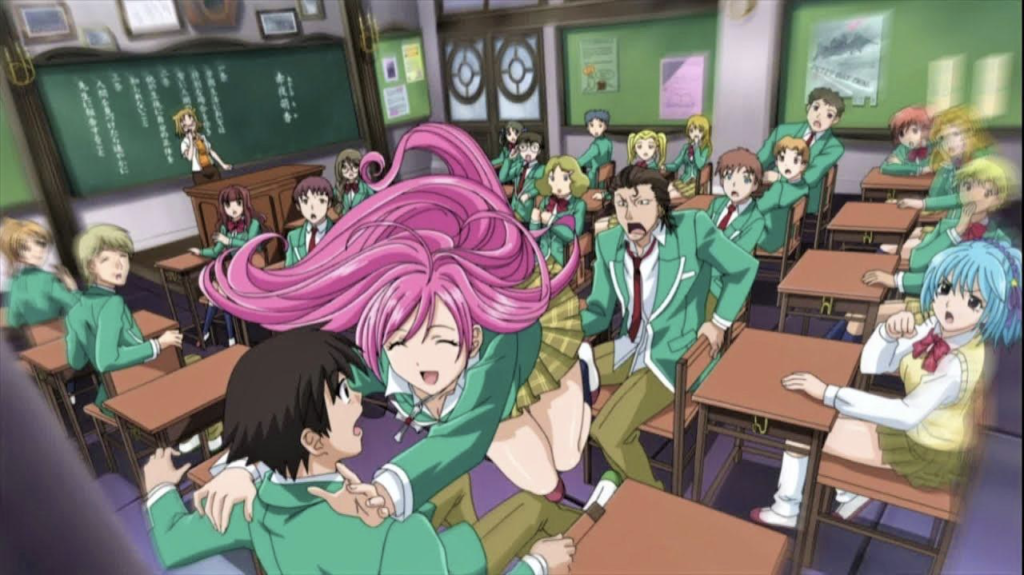 Top 10 Worst Harem Anime Rosario plus Vampire